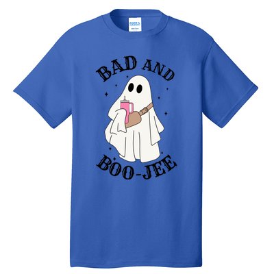 Spooky Season Cute Ghost Halloween Costume Bad And Boojee Gift Tall T-Shirt