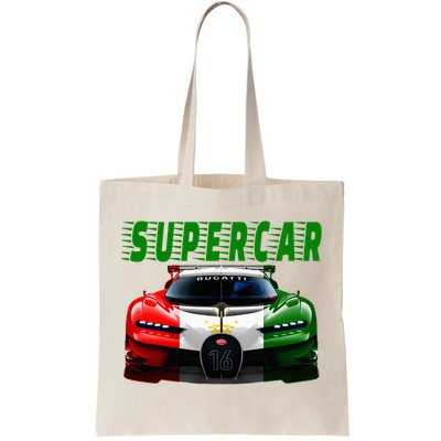 Supercar Sports Car Muscle Car And Race Car Tote Bag