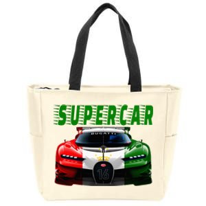 Supercar Sports Car Muscle Car And Race Car Zip Tote Bag