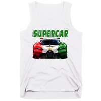 Supercar Sports Car Muscle Car And Race Car Tank Top