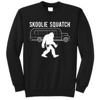 Sasquatch Skoolie Cryptid Bigfoot Converted School Bus Sweatshirt