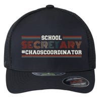 School Secretary Chaoscoordinator School Admin Office Flexfit Unipanel Trucker Cap