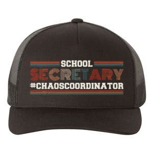 School Secretary Chaoscoordinator School Admin Office Yupoong Adult 5-Panel Trucker Hat