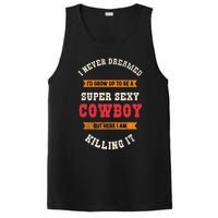 Super Sexy Cowboy PosiCharge Competitor Tank