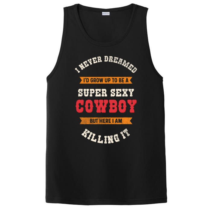 Super Sexy Cowboy PosiCharge Competitor Tank