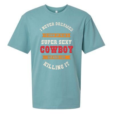 Super Sexy Cowboy Sueded Cloud Jersey T-Shirt