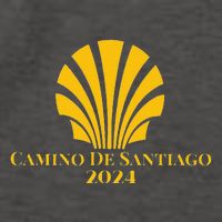 Scallop Shell Camino De Santiago 2024 Vector Backpack