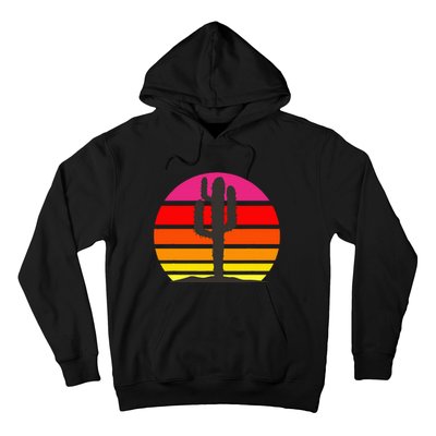 Saguaro Sunset Cactus Opuntia Cactaceae Lovers Hoodie