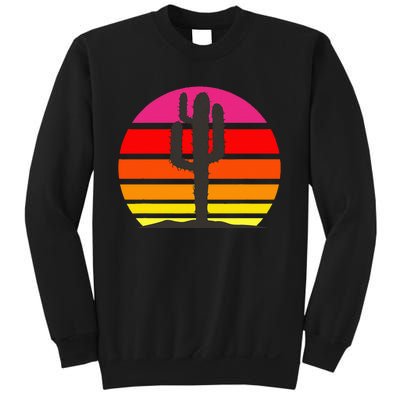 Saguaro Sunset Cactus Opuntia Cactaceae Lovers Sweatshirt