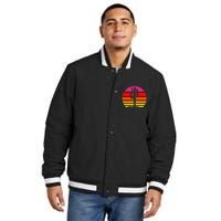 Saguaro Sunset Cactus Opuntia Cactaceae Lovers Insulated Varsity Jacket