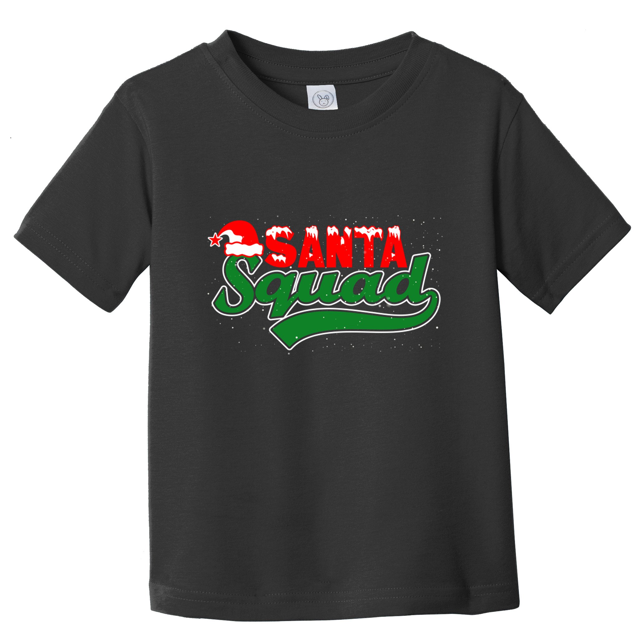 Santa Squad Christmas Design Template For Christmas Celebration Toddler T-Shirt