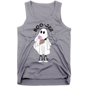 Spooky Season Cute Ghost Halloween Costume Boujee BooJee Tank Top