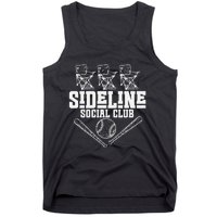 Sideline Social Club Retro Baseball Team Game Day Season Tank Top