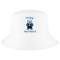 Sans Skeleton Cool Pixel Art IM Lazy And I Know It Cool Comfort Performance Bucket Hat