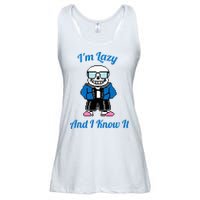 Sans Skeleton Cool Pixel Art IM Lazy And I Know It Ladies Essential Flowy Tank