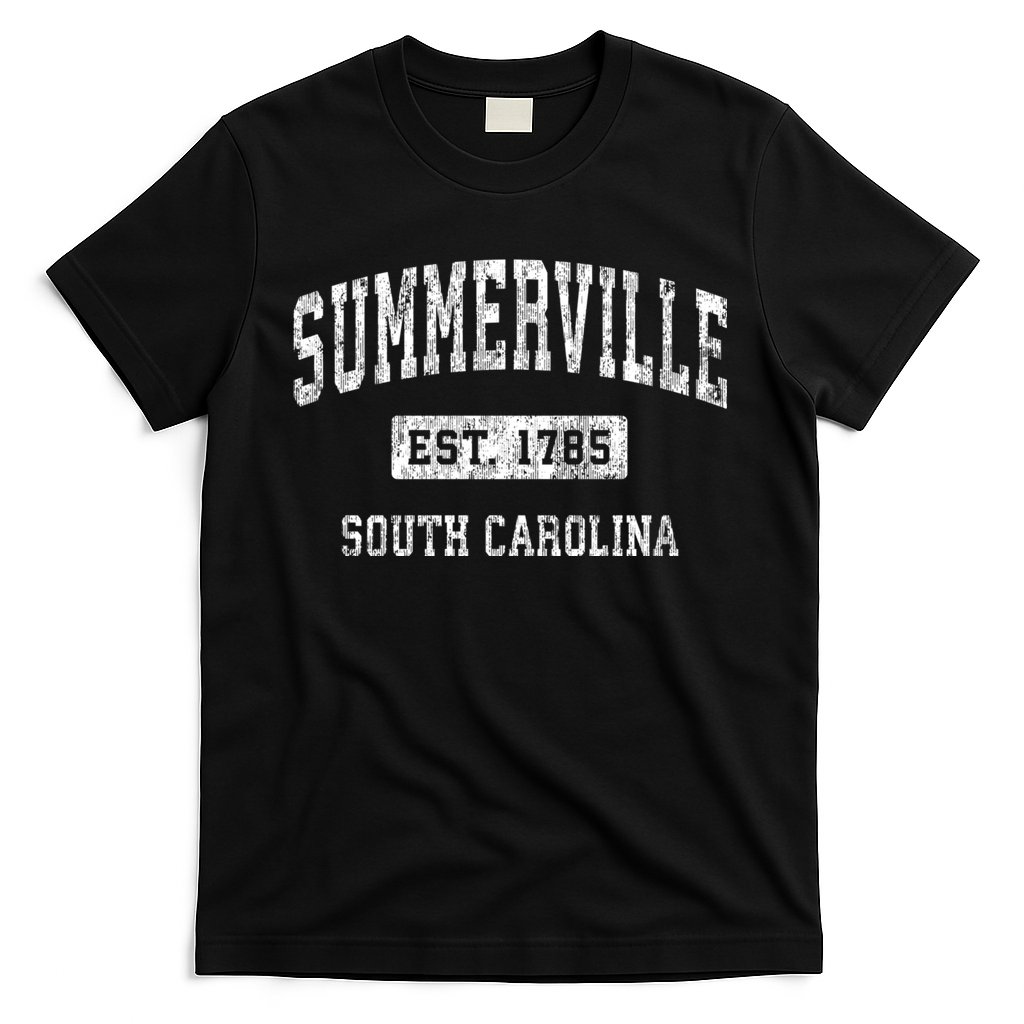 Summerville South Carolina Sc Vintage Established Sports T-Shirt