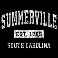 Summerville South Carolina Sc Vintage Established Sports Button