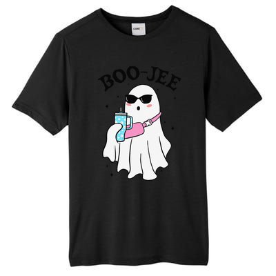 Spooky Season Cute Ghost Halloween Boujee Boo Jee Tall Fusion ChromaSoft Performance T-Shirt