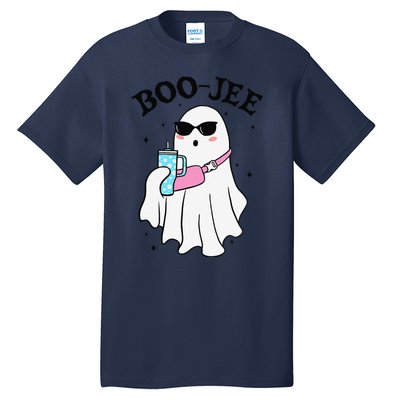 Spooky Season Cute Ghost Halloween Boujee Boo Jee Tall T-Shirt