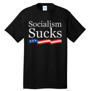 Socialism Sucks Conservative Tall T-Shirt