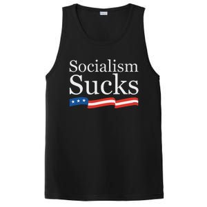 Socialism Sucks Conservative PosiCharge Competitor Tank