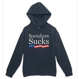 Socialism Sucks Conservative Urban Pullover Hoodie