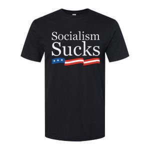 Socialism Sucks Conservative Softstyle CVC T-Shirt