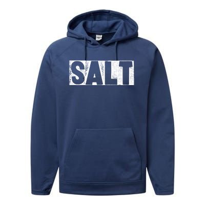 Salt Seasoning Cooking Spice Pepper Salt Gift Performance Fleece Hoodie