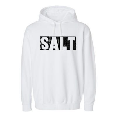 Salt Seasoning Cooking Spice Pepper Salt Gift Garment-Dyed Fleece Hoodie