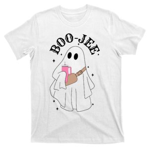 Spooky Season Cute Ghost Halloween Costume Boujee BooJee T-Shirt