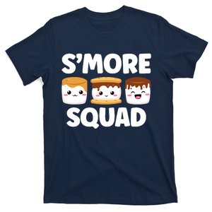 Smore Squad Camping Campfire Chocolate Marshmallow SMores T-Shirt