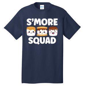 Smore Squad Camping Campfire Chocolate Marshmallow SMores Tall T-Shirt