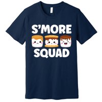 Smore Squad Camping Campfire Chocolate Marshmallow SMores Premium T-Shirt