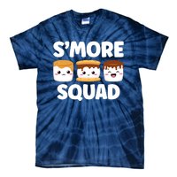 Smore Squad Camping Campfire Chocolate Marshmallow SMores Tie-Dye T-Shirt