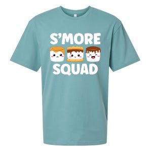 Smore Squad Camping Campfire Chocolate Marshmallow SMores Sueded Cloud Jersey T-Shirt