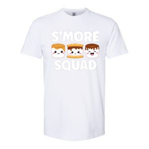 Smore Squad Camping Campfire Chocolate Marshmallow SMores Softstyle CVC T-Shirt