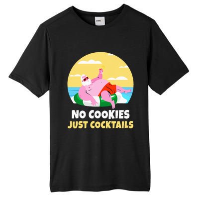 Santa Summer Christmas In July Xmas Cocktail Beach Gift Tall Fusion ChromaSoft Performance T-Shirt