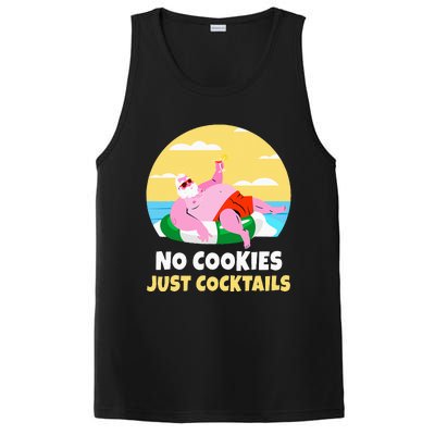 Santa Summer Christmas In July Xmas Cocktail Beach Gift PosiCharge Competitor Tank