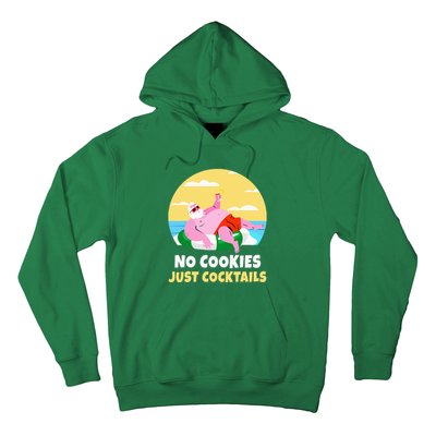 Santa Summer Christmas In July Xmas Cocktail Beach Gift Hoodie