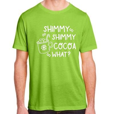 Shimmy Shimmy Cocoa What Apparel Merry Christmas Drink Adult ChromaSoft Performance T-Shirt