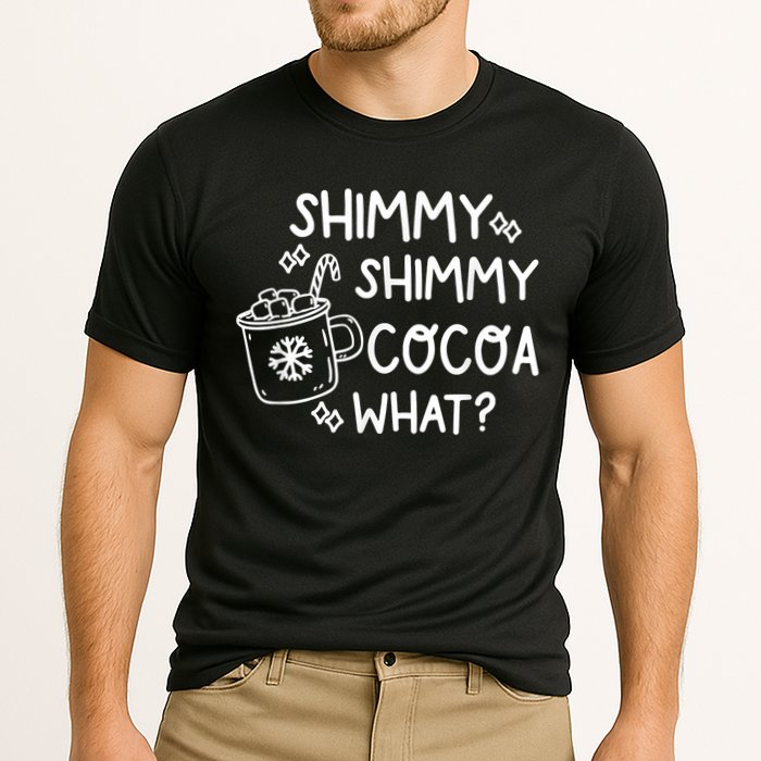 Shimmy Shimmy Cocoa What Apparel Merry Christmas Drink Cooling Performance Crew T-Shirt