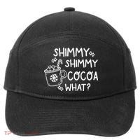 Shimmy Shimmy Cocoa What Apparel Merry Christmas Drink 7-Panel Snapback Hat
