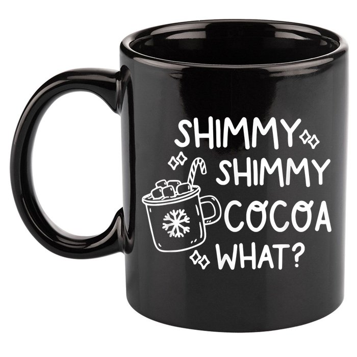 Shimmy Shimmy Cocoa What Apparel Merry Christmas Drink 11oz C Handle Ceramic Mug