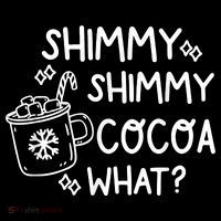 Shimmy Shimmy Cocoa What Apparel Merry Christmas Drink Mesh Reversible Basketball Jersey Tank