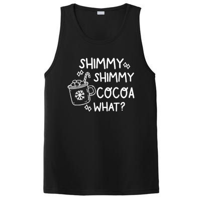 Shimmy Shimmy Cocoa What Apparel Merry Christmas Drink PosiCharge Competitor Tank