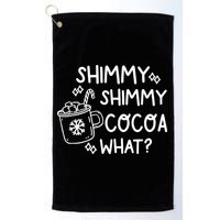 Shimmy Shimmy Cocoa What Apparel Merry Christmas Drink Golf Towel