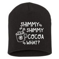 Shimmy Shimmy Cocoa What Apparel Merry Christmas Drink Short Acrylic Beanie