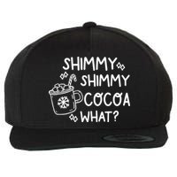 Shimmy Shimmy Cocoa What Apparel Merry Christmas Drink Wool Snapback Cap