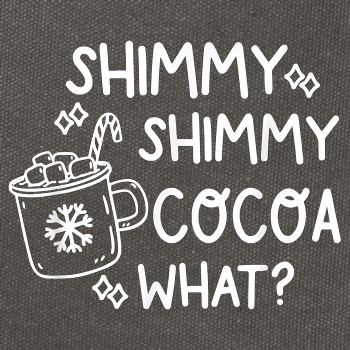 Shimmy Shimmy Cocoa What Apparel Merry Christmas Drink Cotton Canvas Backpack