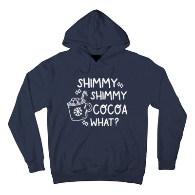 Shimmy Shimmy Cocoa What Apparel Merry Christmas Drink Hoodie